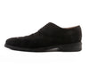 Salvatore Ferragamo Black Suede Derby Shoes
