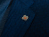 Lardini NWOT Navy Blue Liknit Knit Blazer
