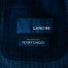 Lardini NWOT Navy Blue Liknit Knit Blazer