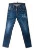 DSquared2 Distressed Blue Super Twinky Jeans