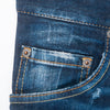 DSquared2 Distressed Blue Super Twinky Jeans