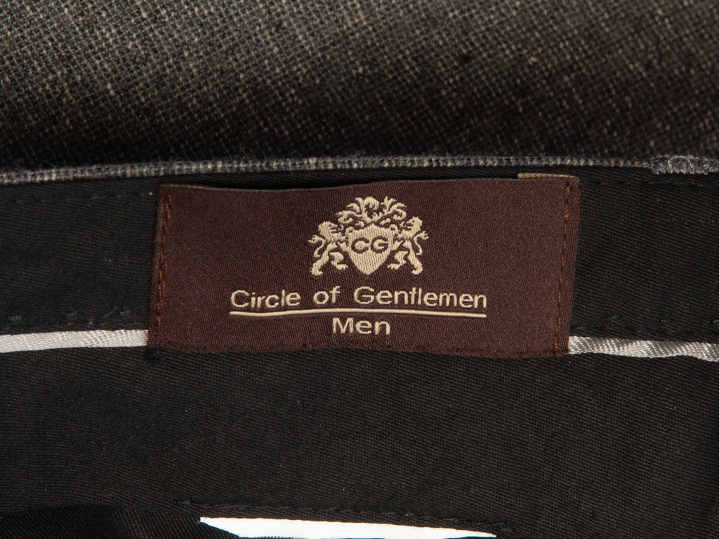 Circle of Gentlemen Grey Wool Trousers