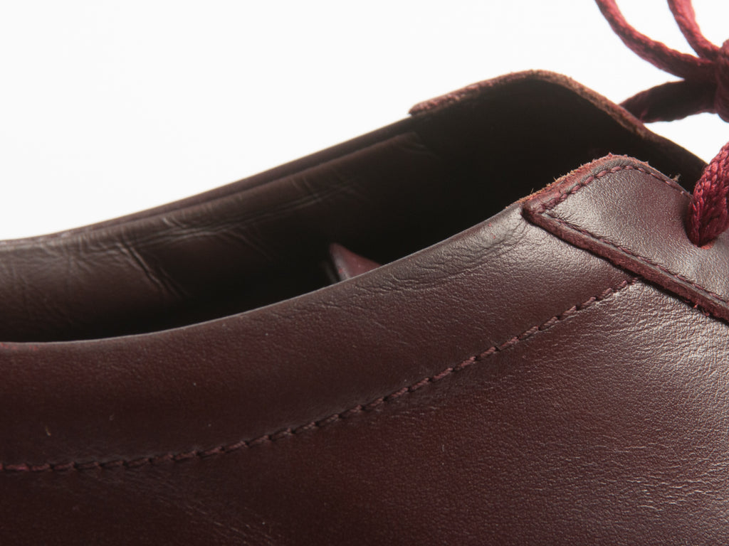 Common Projects Achilles in Merlot Leather