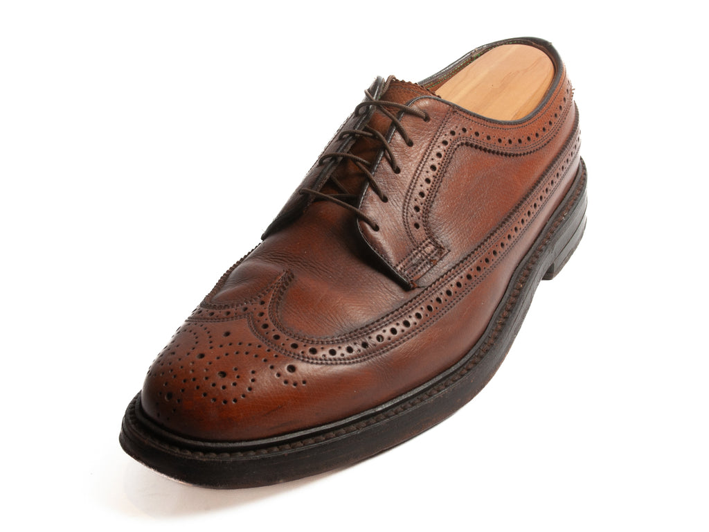 Florsheim Imperial Vintage Brown Longwing Shoes