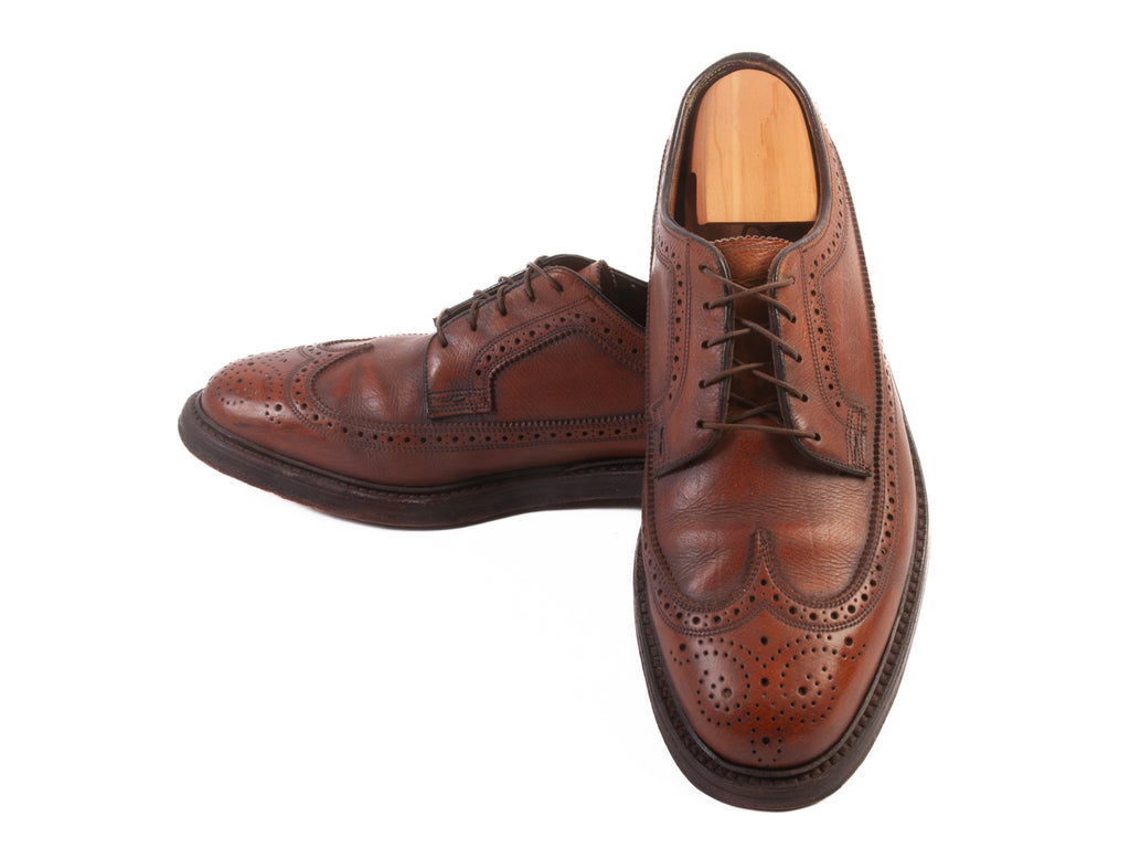 Florsheim Imperial Vintage Brown Longwing Shoes