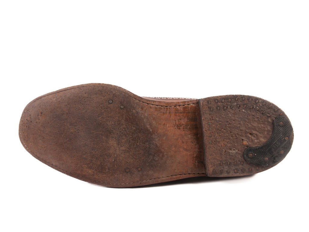 Florsheim Imperial Vintage Brown Longwing Shoes