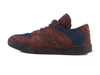 Bottega Veneta Burgundy and Navy Suede Sneakers