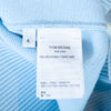 Thom Brown Light Blue Four Bar Crew Neck Sweater