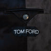 Tom Ford Slate Brown Lambskin Suede Jacket