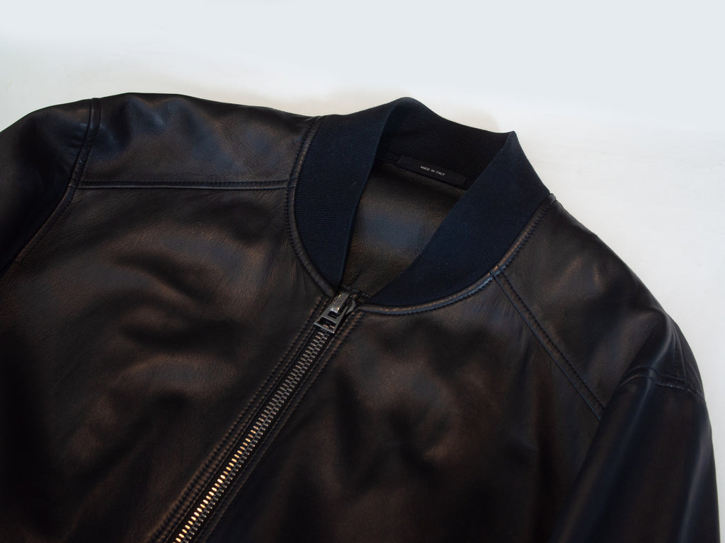 Tom Ford Black Leather Jacket