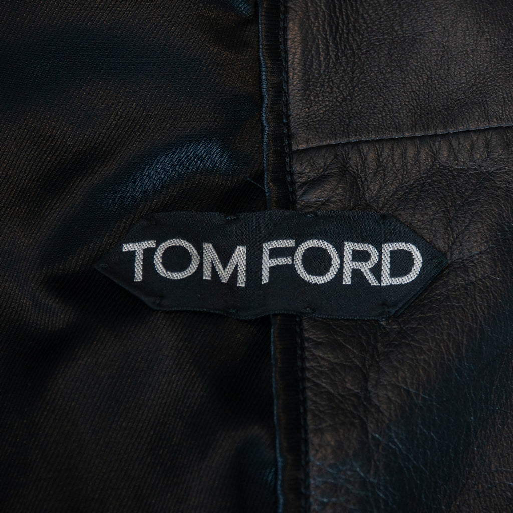 Tom Ford Black Leather Jacket