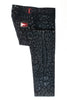 Dolce & Gabbana Black Leopard Print Slim Fit Denim Set