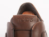 Tod’s Brown Leather Slip-On Sneakers