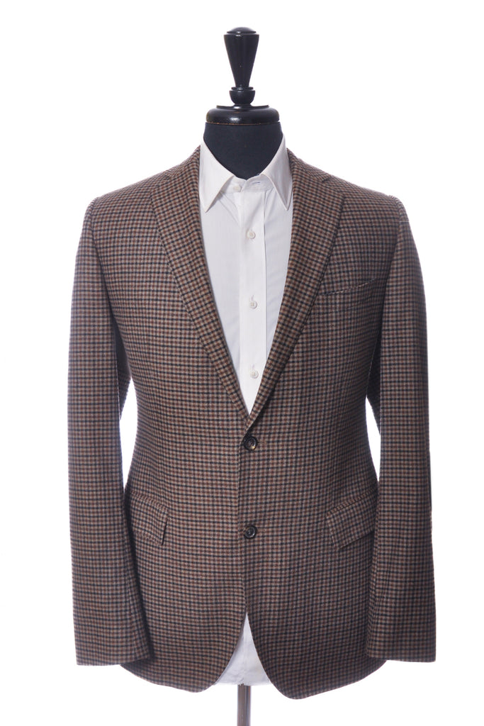 Hugo Boss Brown Check The Smith Blazer