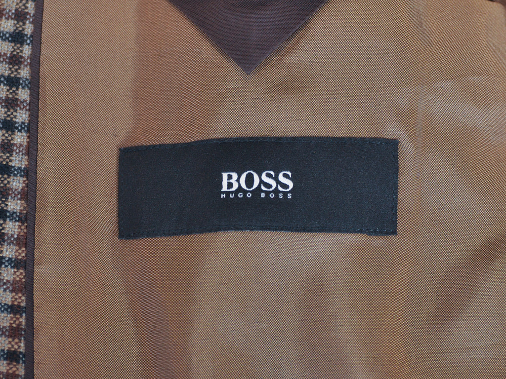 Hugo Boss Brown Check The Smith Blazer