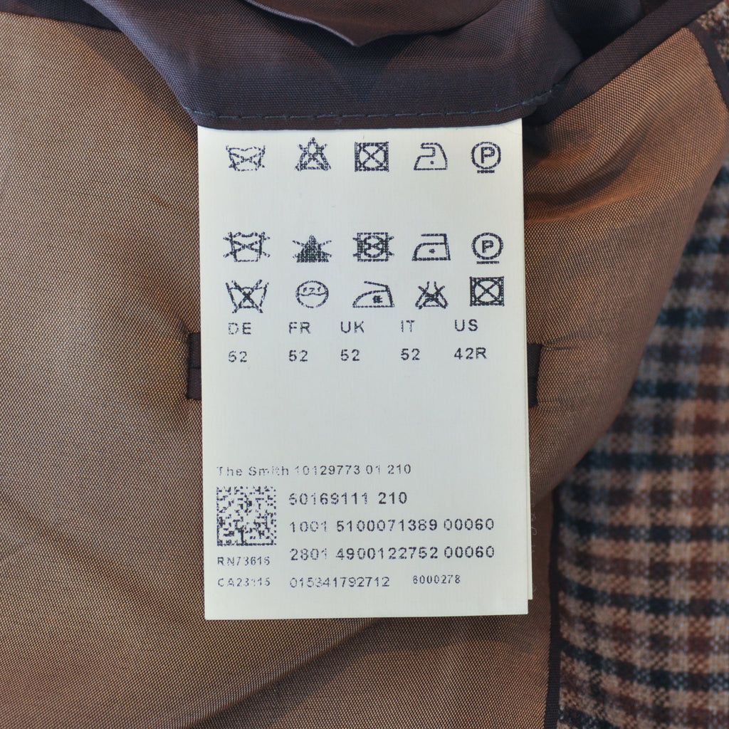 Hugo Boss Brown Check The Smith Blazer