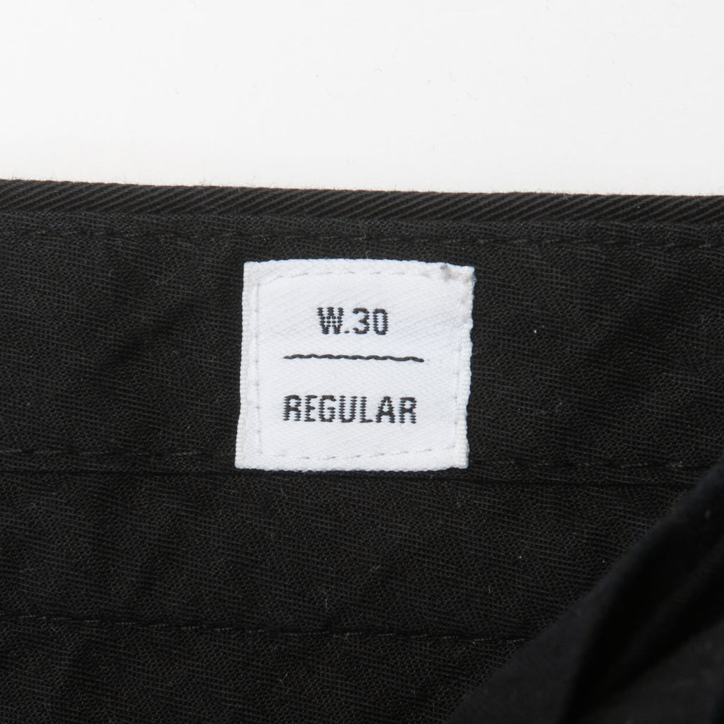Norse Projects Black Regular Fit Anderson Chinos
