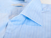 SuitSupply Blue Striped Egyptian Cotton Shirt