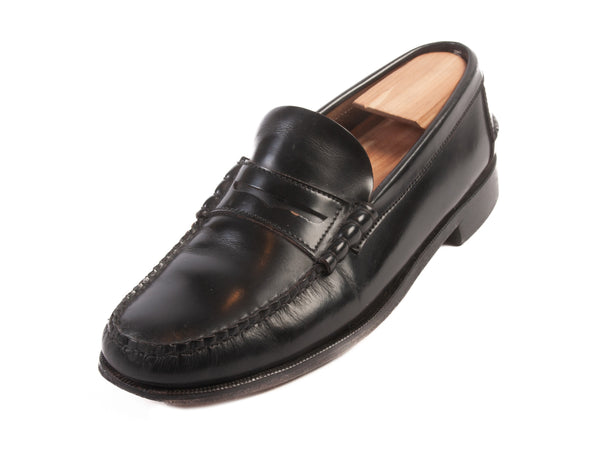 Septieme Largeur for Swann Black Leather Loafers