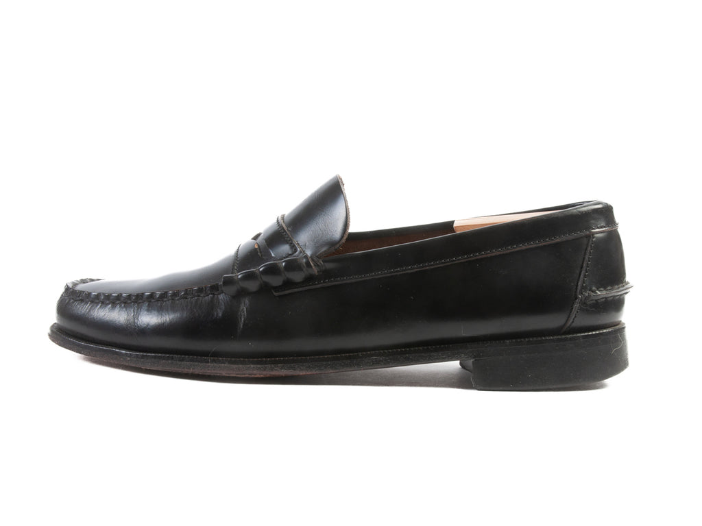 Septieme Largeur for Swann Black Leather Loafers