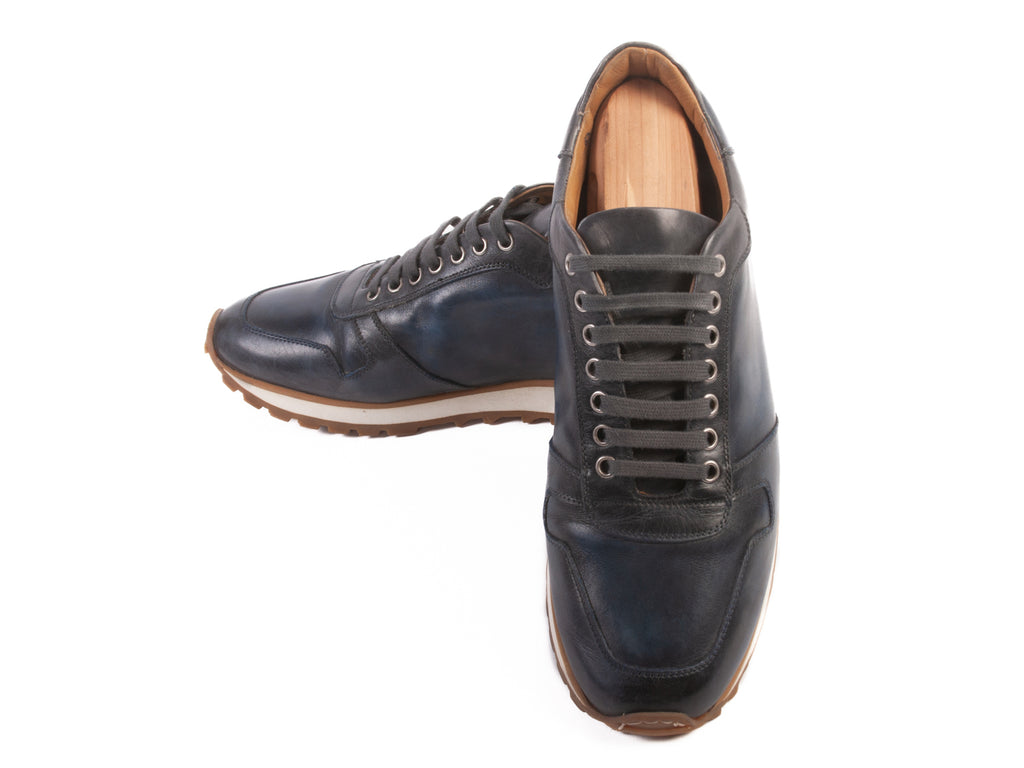 Di Bianco Blue Sneakers