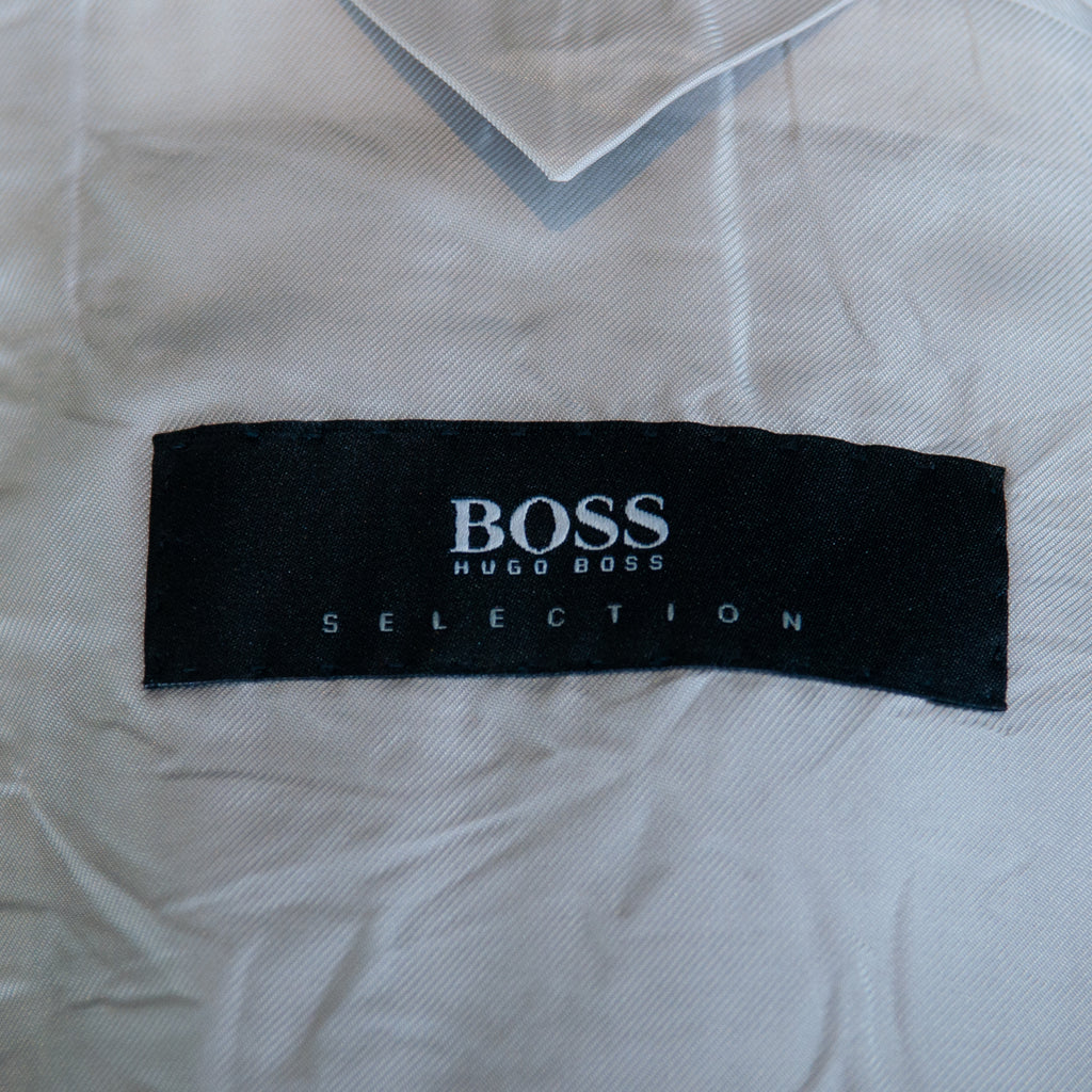Hugo Boss Selection Grey Check Cashmere Blend O’Ghery Blazer