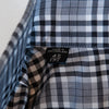 Tom Ford Black on White Check French Cuff Shirt