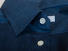 Eton Dark Slate Blue Fine Herringbone Twill Contemporary Fit Shirt