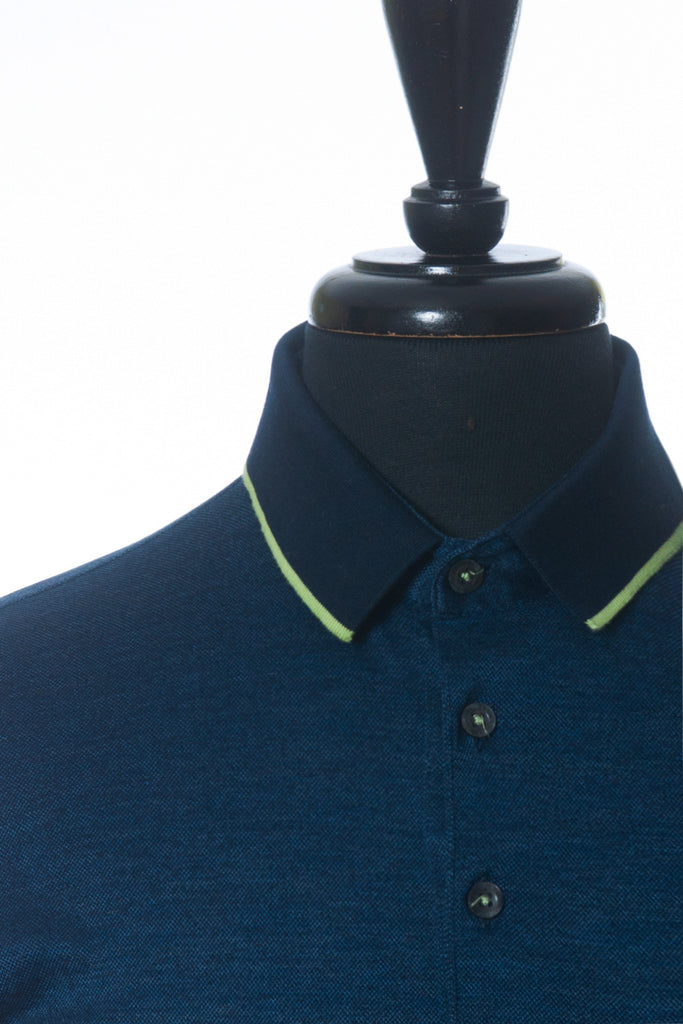 Gran Sasso Blue Polo Shirt

