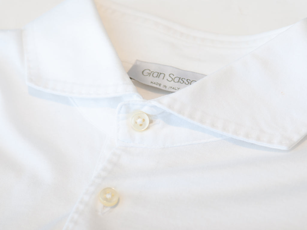 Gran Sasso White Polo Shirt
