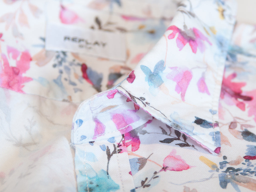 Replay Floral Print Shirt