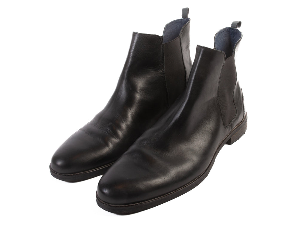 Parc City Boot Company Black Chelsea Boots