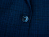 Luigi Bianchi Navy Check Loro Piana Soft Touch Suit