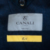 Canali Kei Charcoal Grey Flannel Blazer