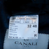 Canali Kei Charcoal Grey Flannel Blazer