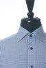 Eton Grey Check Slim Fit Poplin Dress Shirt