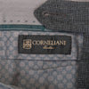 Corneliani Grey Puppytooth Leader Stretch Wool Pants