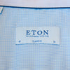 Eton Blue Weave Signature Twill Classic Fit Dress Shirt