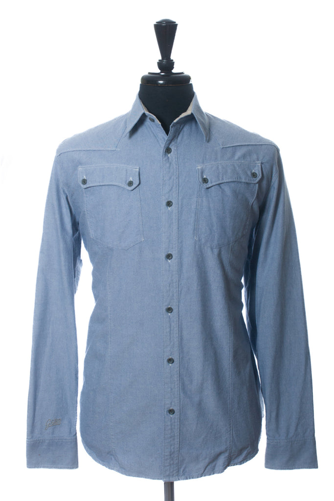 G-Star RAW Light Blue Western Denim Shirt