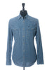 G-Star RAW Blue Check 3301 Slim Fit Western Shirt