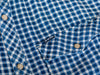 G-Star RAW Blue Check 3301 Slim Fit Western Shirt