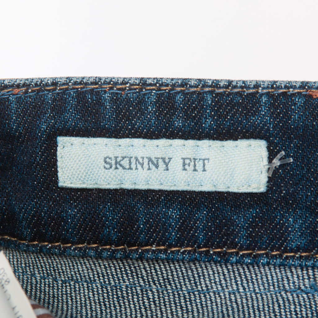 Brunello Cucinelli Blue Skinny Fit Jeans