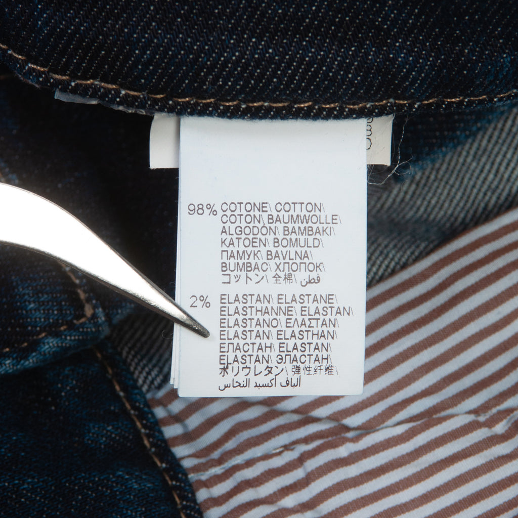 Brunello Cucinelli Blue Skinny Fit Jeans