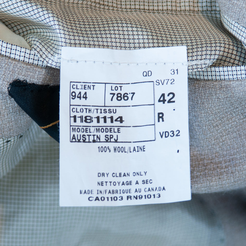 Jack Victor Exclusive Collection Sand Brown Austin Blazer