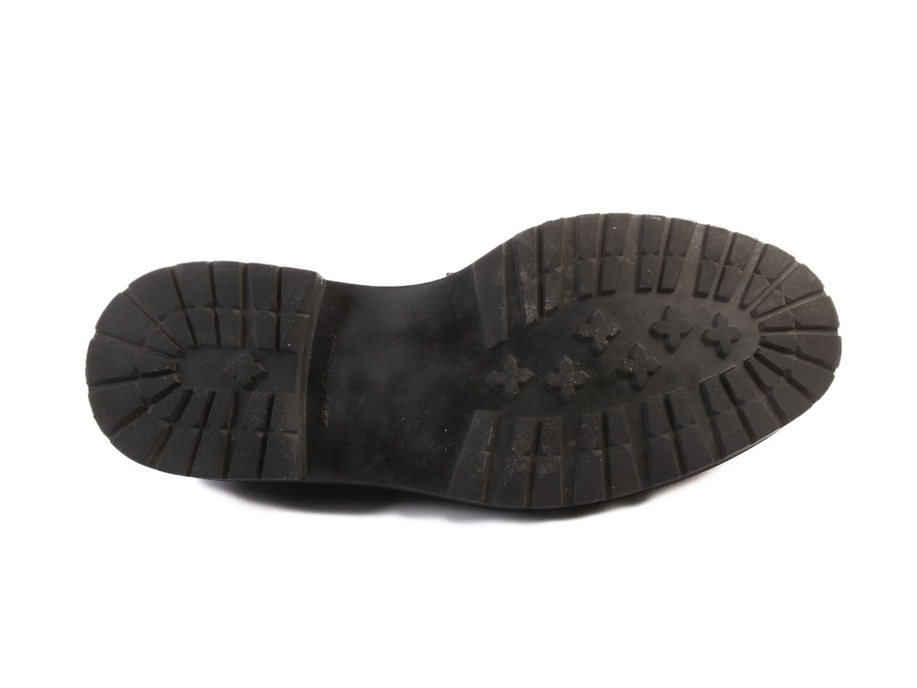 Neil Barrett Black Leather Loafers