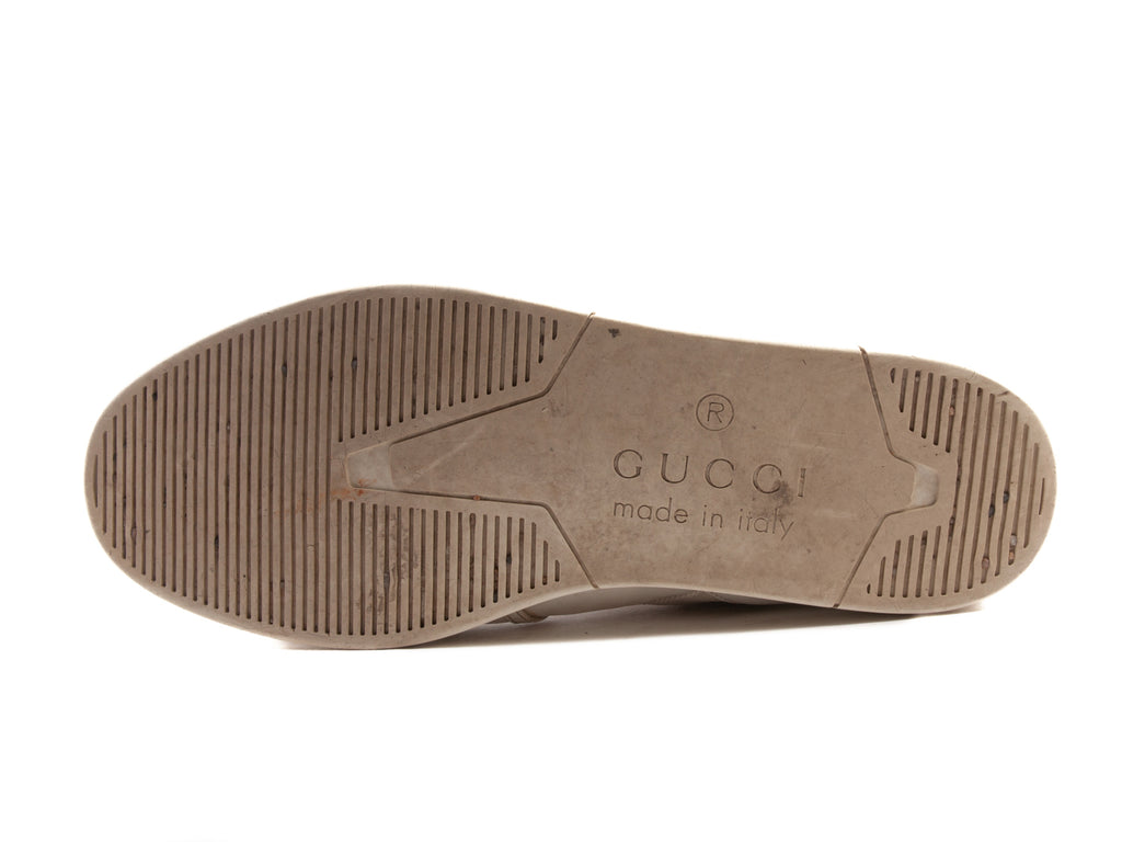 Gucci White Ultra High Top Sneakers