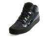 Giuseppe Zanotti Navy Blue Suede and Patent Leather Sneakers