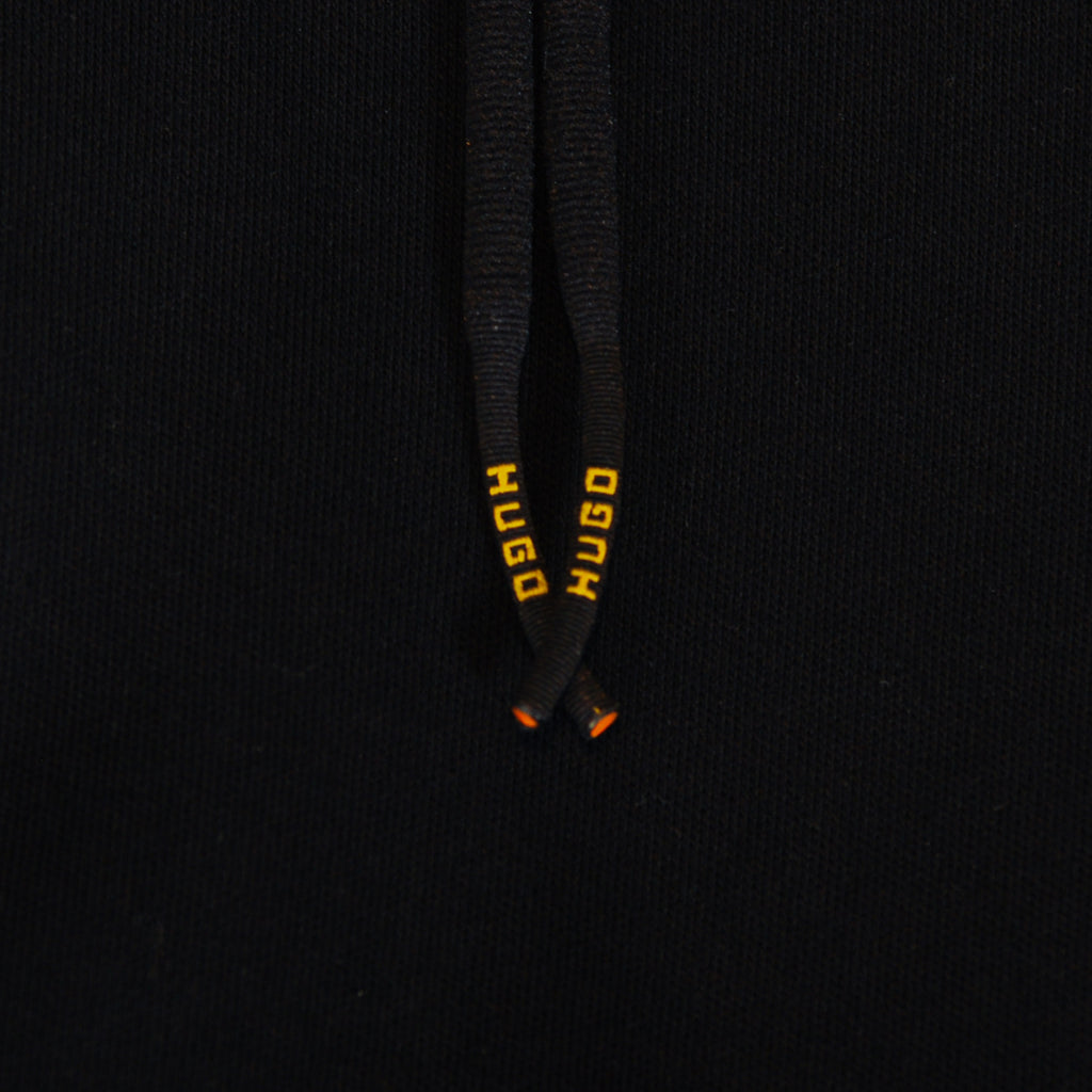 Hugo Boss Dozzi Black Text Hoodie and Sweat Pants Suit