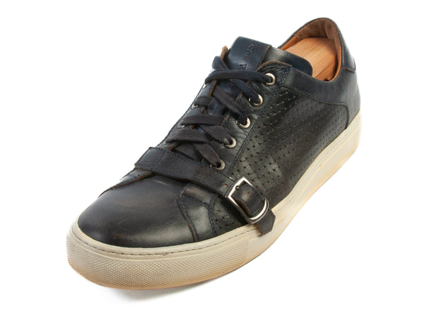 Ron White Blue Buckle Sneakers