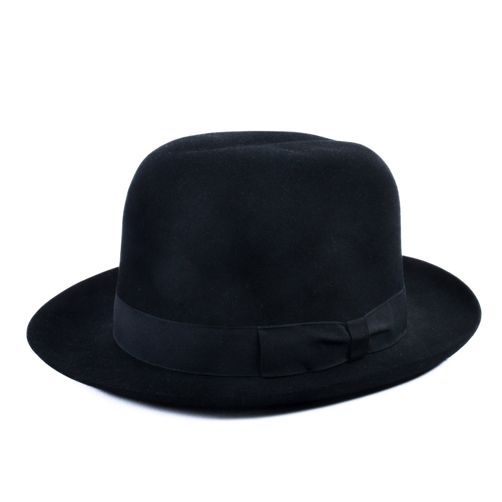Huckel Superior Black Wool Hat